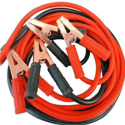 China Car Engine Wire Customizable Core Pure Copper Jumper Cable Heavy Duty Jump Start Cable Jumper Leads for sale