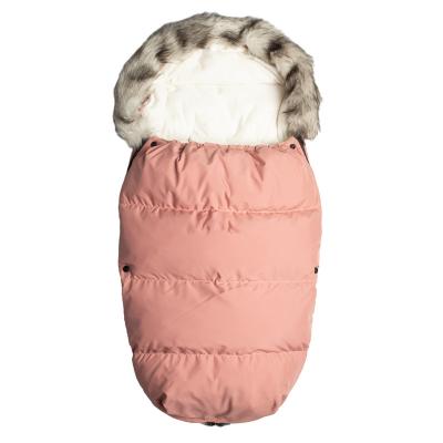 China Breathable Wholesale Baby Comfort Wearable Anti Kicking Sleeping Bag Baby Stroller Sleeping Bag Footmuff 100% Polyester Winter Plain Dyed for sale