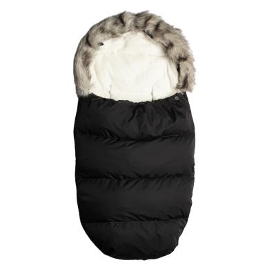 China Breathable Winter Double Zipper Multiple Use Keep Winter Warm Footmuff Baby Stroller Envelope Baby Sleeping Bag for sale