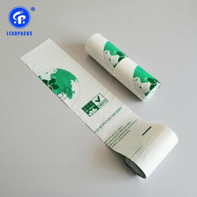 China BIODEGRADABLE Custom Printing Food Folding To Make Biodegradable Plastic Muffin Bag for sale