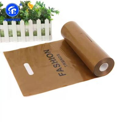 China BIODEGRADABLE HDPE Wholesale High Quality Biodegradable Product Plastic Flat Eco Bag On Roll for sale