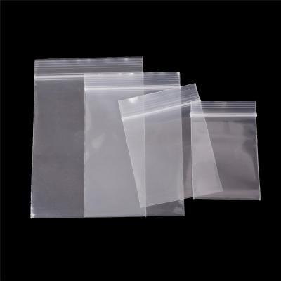 China Custom Factory Recyclable Cheap Price Transparent Zipper Bag Pe Zipper Lock Bag With Bestar Price for sale