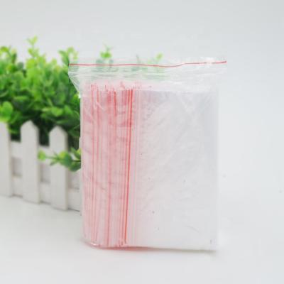 China 2019 Wholesale Hot Sale 50*50CM Transparent Waterproof PE Zipper Lock Zipper Rice Bag for sale