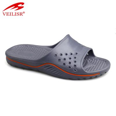 China Wholesale Lightweight Summer Bathroom EVA Indoor Slippers Men Slide Sandals for sale