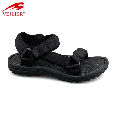 China Anti-slippery outdoor summer nylon strap hiking sandalias sport men sandals for sale