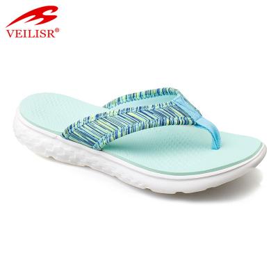 China New Women's Slippers Strap Fabric Ladies Summer Outdoor Lightweight Flip Flops for sale