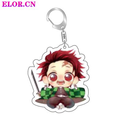 China Morden ELOR Key Chain Acrylic Professional Custom Cartoon Animal Bag Pendant Personalized Cute Keepsake Gift For Kids for sale