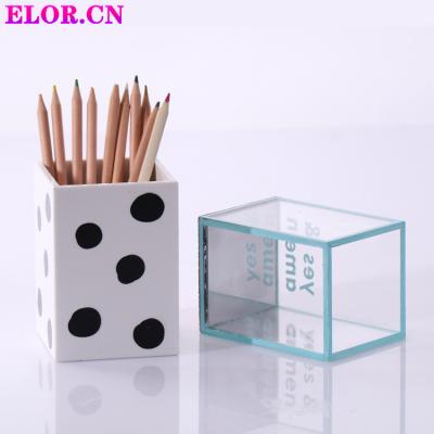 China New Arrival Of Office.Ect Good Acrylic Pen Holder Pretty Storage Box For Office Desktop Display Stand Customization for sale