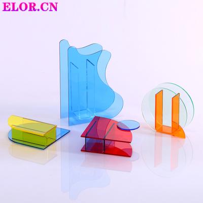 China Wholesale Customization Art Decor Vase Home Creative Decoration Table Color Flower Vase Ornament Acrylic Transparent Desktop Box for sale