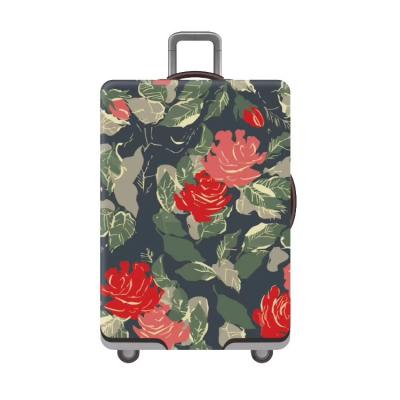 China For Luggage Fashion Printing Custom Hot Sale Spandex Luggage Suitcase Cover for sale