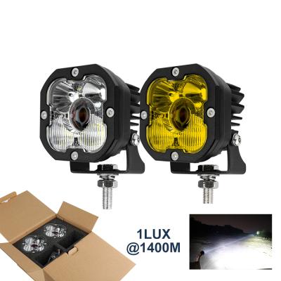 China Customized 2021 New Lux@1400m 50W Off Road Mini Square Spot Flood Current Arrival 3