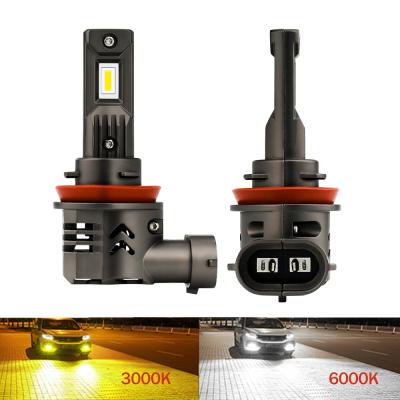 China IP68 Radio Stocked Aluminum 6000K 3000K M4 H7 9005 9006 H4 Car Led Bulb, Super Bright Automotive Led Bulbs Headlight For Car for sale