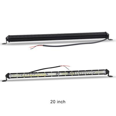 China Factory wholesale 10 20 30Inch cheap automotive aluminum housi diecast breathing hole 24 Volt Super Slim Single Row Led Light Bars for sale