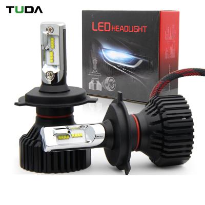 China 8000Lm High Power Csp H11 H7 H4 Led Headlight Kit , T8 Super Bright Led Headlight Bulb For Cars Universal for sale