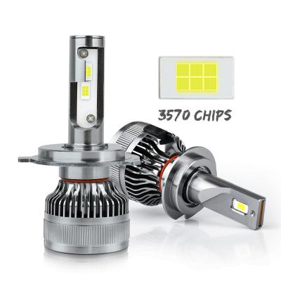 China New arrive super bright high power auto led bulb 50W led headlight bulb h7 for car universal for sale