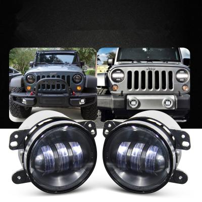 China Hot Selling Die Cast Aluminum Housing Cheap Brightness 6000k IP68 30W Round Led Fog Light 3.5