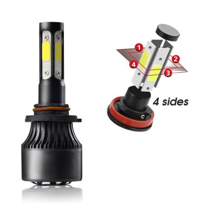 China Cars head light car accessories 16000 lumen led headlight 100w sides s2 4 h4 car led headlight for sale