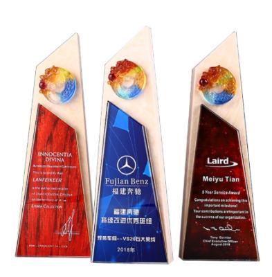 China Europe sublimation crystal glass trophy awards globe crystal trophy wholesale k9 material for sale