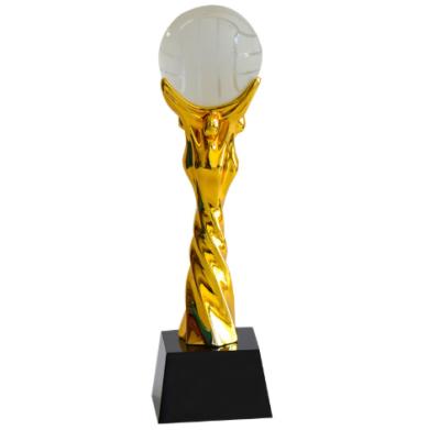 China Custom Europe Basketball Trophy Sport Metal Trophy for sale