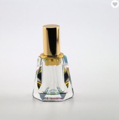 China 50ml k9 luxury crystal perfume bottle oud essence oil empty crystal perfume bottle for sale