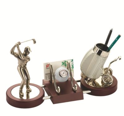 China Decorative Metal Luxury Home Pen Holder Shipping Container Pen Holder Cork Pieces for sale