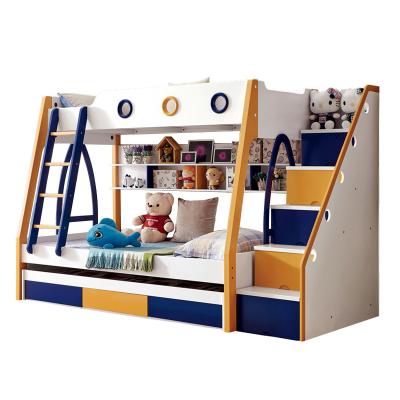 China Modern Across Sky And Earth Double-Layer Multi-Function Apartment Small Adult Children's Bunk Bed for sale