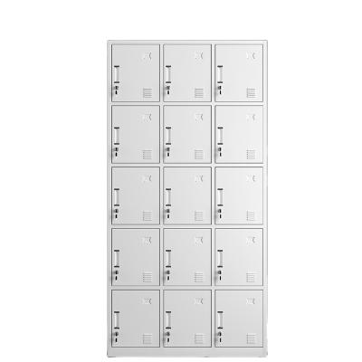 China Modern latest fashion available for multiple users metal handle steel cupbord wardrobe for sale