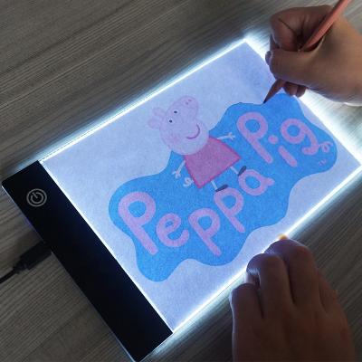 China Best Tattoo Led Light Box Tracer A4 Lighting Tracing Board Slim Portable Light Tablet Stencil Pad For Artists Drawing Sketching for sale