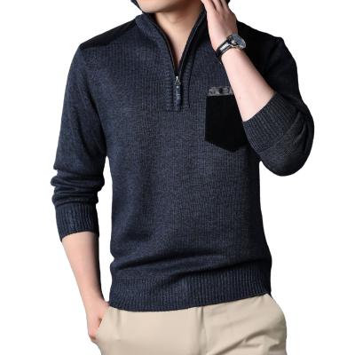 China Turtle sweater sweater computer spring anti-pilling cotton white men's style wool high quality high quality neck sweater anti-pilling for sale