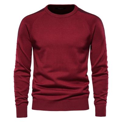 China Simple thin knitted thin fit empty men's sweater cotton O-neck anti-pilling anti-pilling pullover cotton sweater sweater sweater for sale