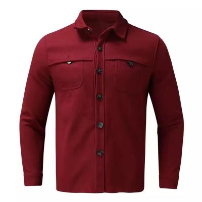 China Solid Color Fashionable Thin Casual Men's Polyester/Cotton Polyester/Cotton Straight Coats for sale