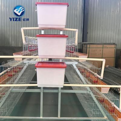 China Durable and easy to install automatic galvanized layer chicken poultary cage factory supply cage hot sale in 2020 for sale