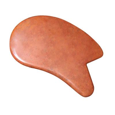 China 2021 New China Red Scraping Body Plate Bianstone Body Massage Board for sale