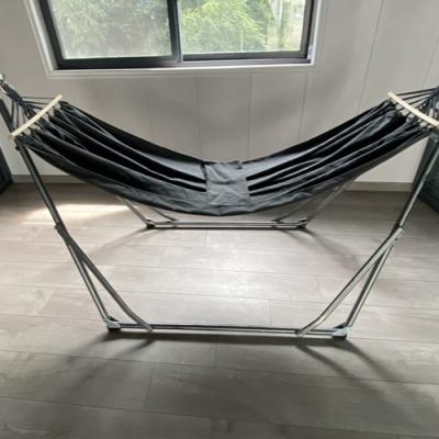 China Various Factory Manufacture Cotton Canvas Adjustment Adult Skin Customized Luxury Hanging Pool Hanging Hammock for sale