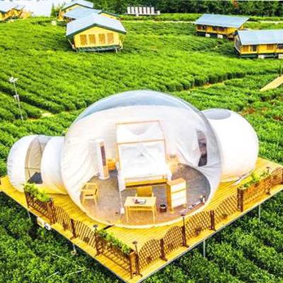 China Hot Selling Economic Waterpoof Waterpoof Outdoors Grow Inflatable Clear Transparent Bubble Tent for sale