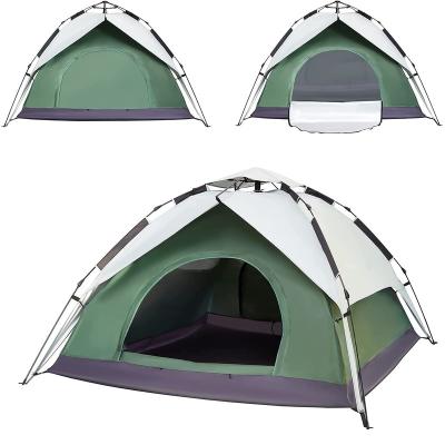 China Waterpoof set up tent for 3-4 person outdoor camping tents waterproof sale camping tents for sale