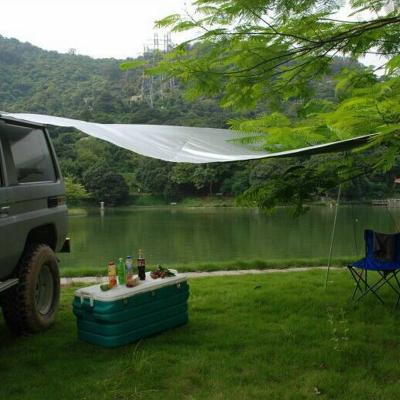 China Multipurpose Wholesale Camping Portable Side Canopy Car Waterpoof Tent Outdoor Supplies Car Side Roof Tent for sale