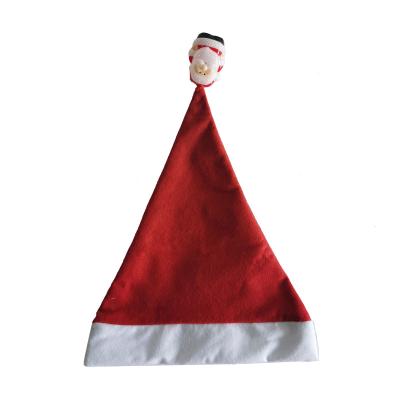 China Adults and Kids Felt Fabric Felt Fabric Santa Claus Holidays Fancy Dress Fashionable Design Christmas Hats for sale