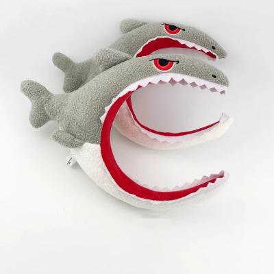 China Eco-friendly Recycle Hotsale Cute Cartoon Shark Headband Animal Headband For Girls for sale