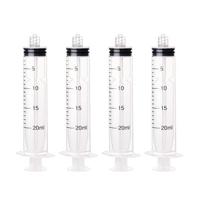 China Amazon Hot Selling Animal Feeding Scientific Laboratories and Dispensing Multiple Uses 20ml Animal Feeding Syringe Industrial Syringe for sale