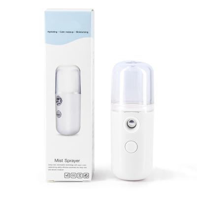 China 2022 Wholesale Beauty Skin Care Moisturizer Mini Spray Electric Water Fine Facial Portable Nano Mist Sprayer for sale