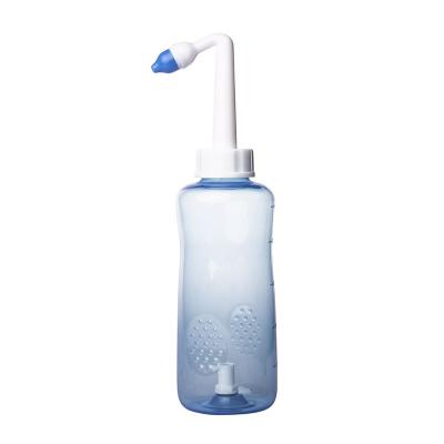 China Eco-friendly Rinse Bottle Allergy Cleaner Pressure Empty Nasal Irrigation Sinus Wash Bottle Nasal Irrigation Bottle for sale