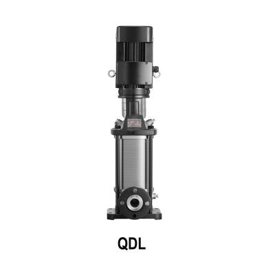 China QDL Water Series Stainless Steel Pipe Vertical Multistage Pump Centrifugal Booster Pump for sale