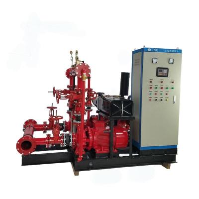 China FIRE High Lift and High Flow Diesel Engine Fire Fighting Pump Set for sale