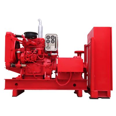 China Electric+Diesel Engine+ Centrifugal Multistage Jockey Fire Pump With Controller for sale