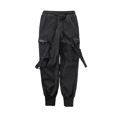 China High street fashion brand multi-pocket European and American men's workable functional wind paratrooper gaiters pants for sale