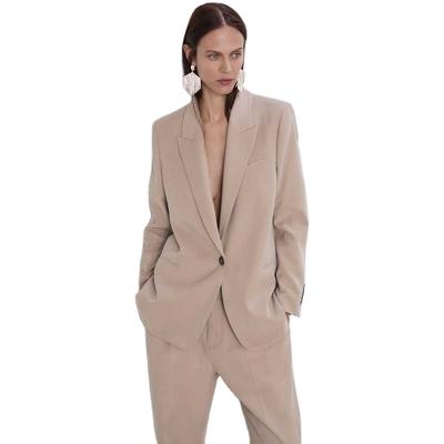 China Newest Breathable Fashion Design Popular 2 Piece Set Women Suit Office Lady Clothes for sale