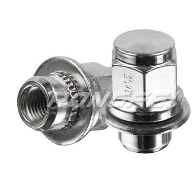 China High Quality Carbon Steel Car Wheel Lock Nuts With M12 Seal for sale