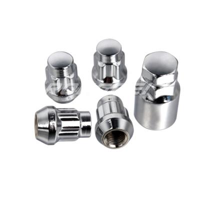 China Carbon Steel 4+1 Cone Seat Wheel Lock Lug Nut for sale