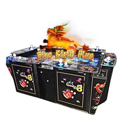 China Victory Rate High Profit Casino Shooting Adjustable Ocean King Fire Kirin Plus Game Fish Table Game Machine for sale